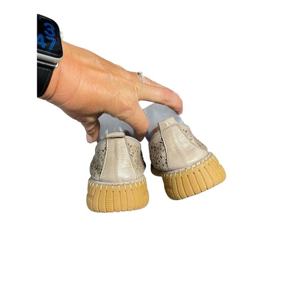 SPRING STEP‎ | JOOKIN SHOES Womens 7 Lightweight Cutout Leather Comfort Loafer - Picture 4 of 9